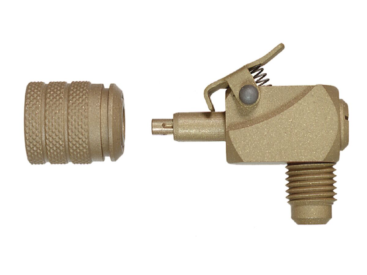 reece Refco Quick Coupler 1/4" x 5/16" Elbow V-35412