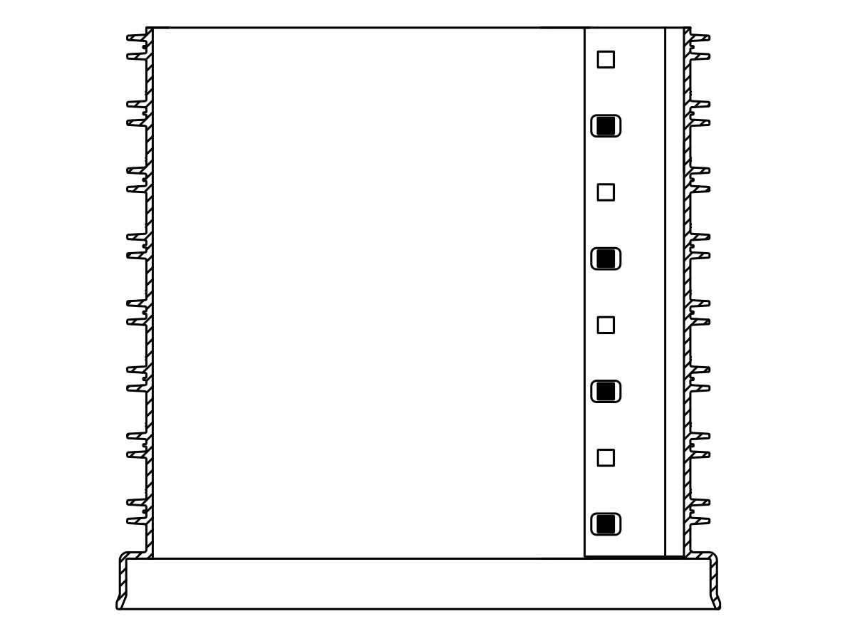 Reece Rehau Awashaft PP Ring 1000mm X 250mm