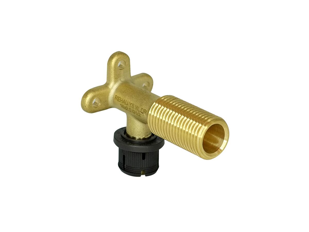 reece Rehau Edge Male Lugged Elbow 16mm x G1/2" (90)