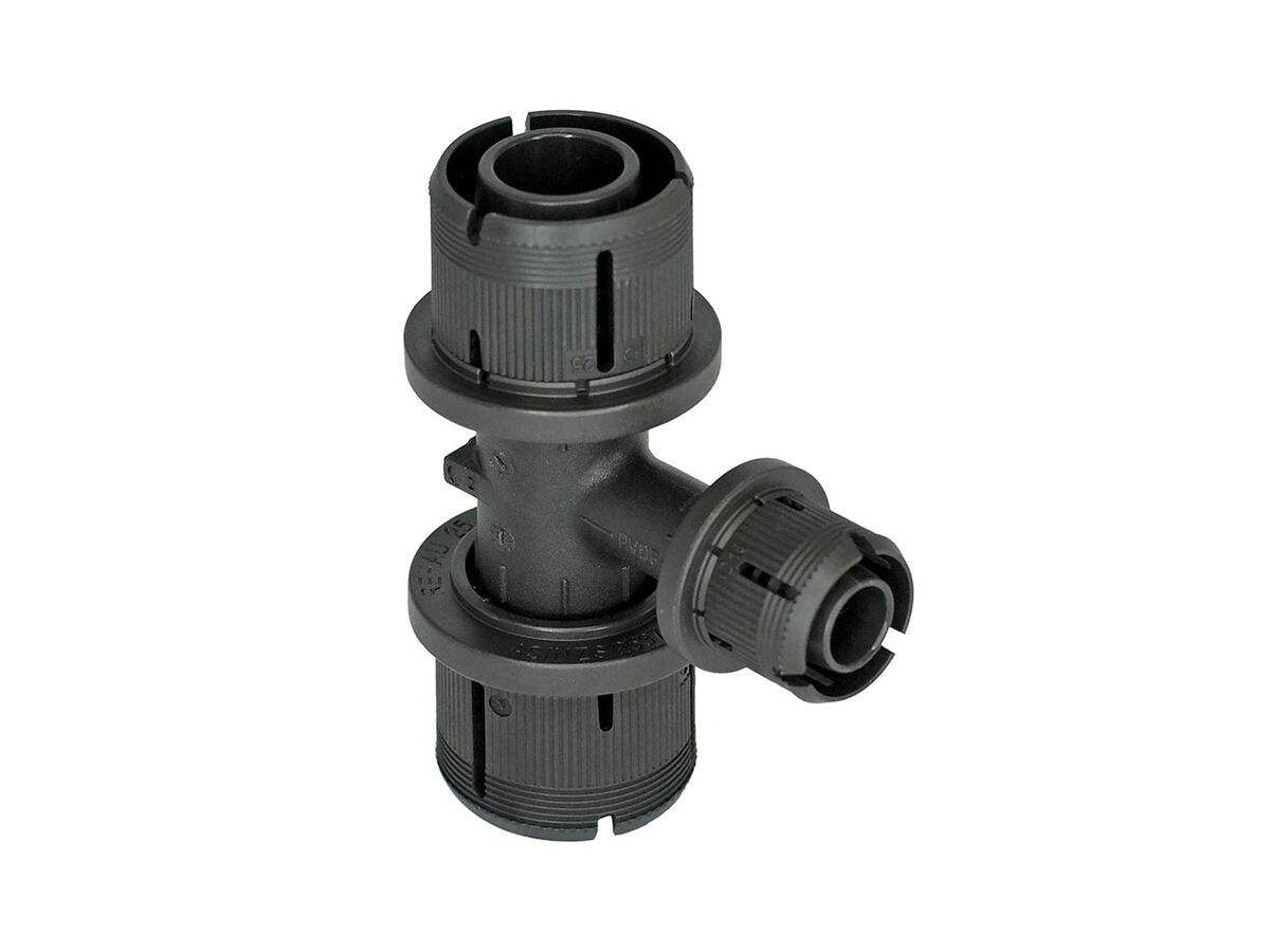 reece Rehau Edge Reducing Tee 20mm x (16mm) x 20mm