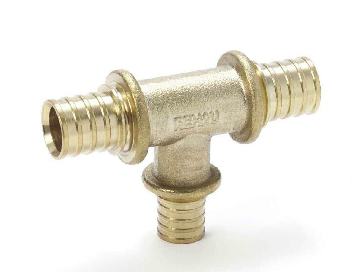 reece Rehau Rautitan No.24 Brass Equal Tee 63mm