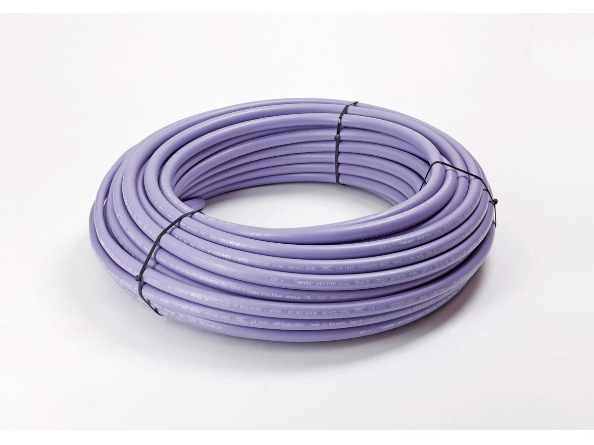 reece Rehau Rautitan Pipe 16mm Lilac (50mtr)