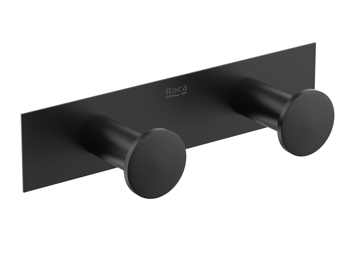 reece Roca Ona Double Robe Hook Matte Black