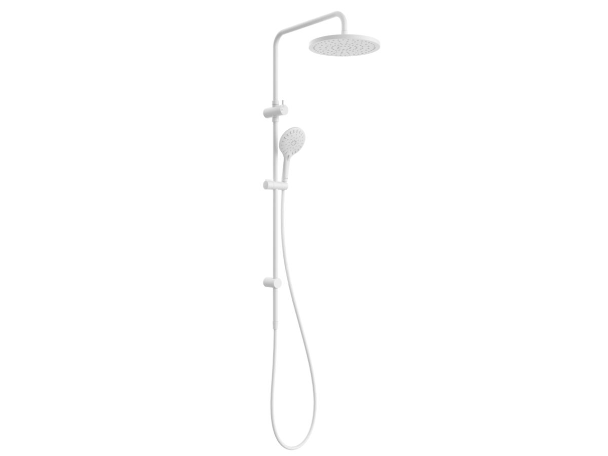 reece Roca Ona Twin Rail Shower Matte White (3 Star) reece Roca Ona Twin Rail Shower Matte White (3 Star)