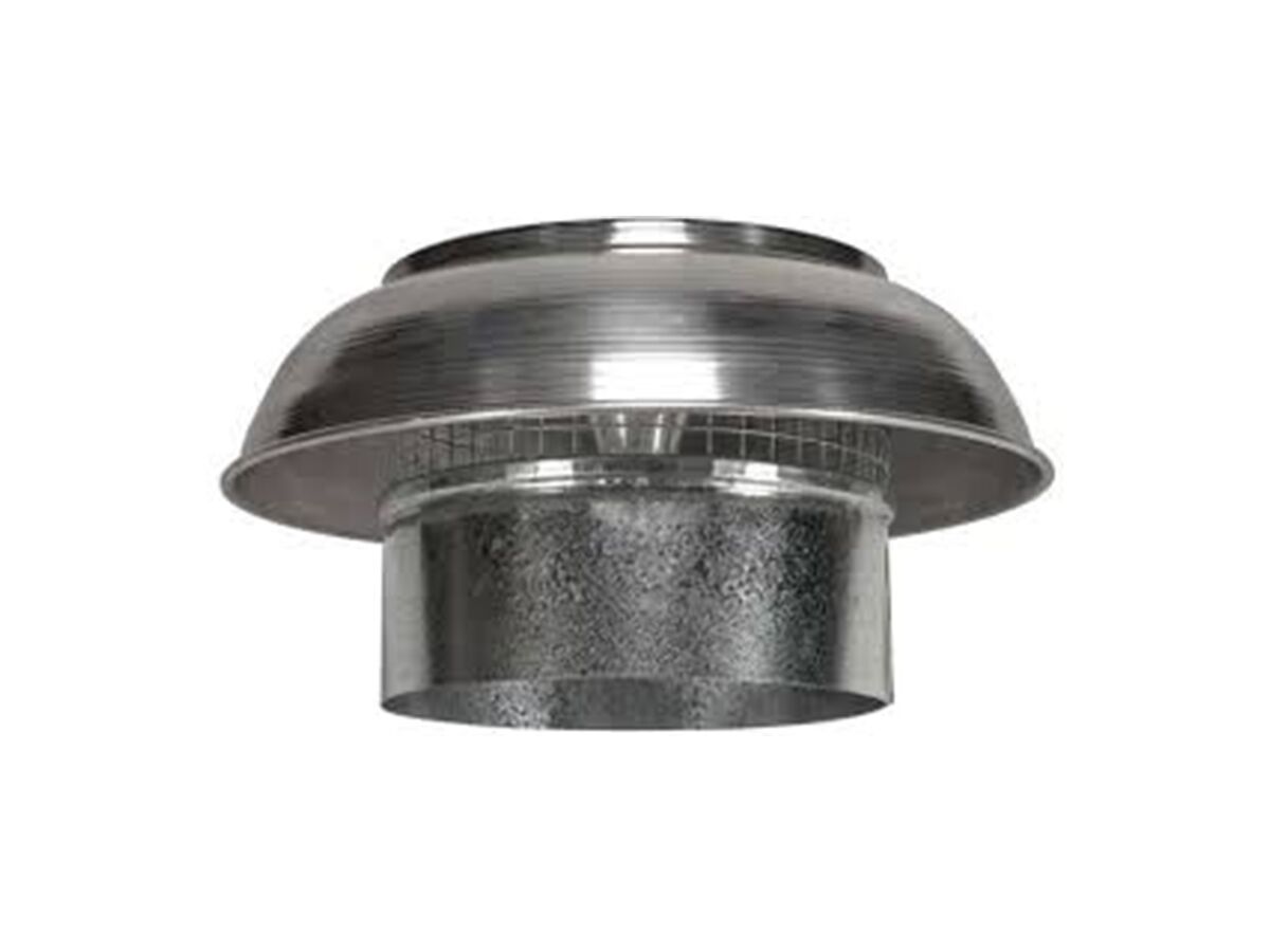 reece Roof Cowl Round Down Discharge 200mm