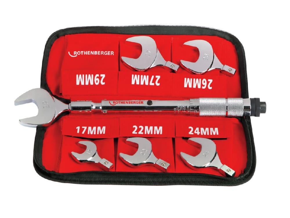 reece Rothenberger 17-29mm Torque Wrench Set R410A