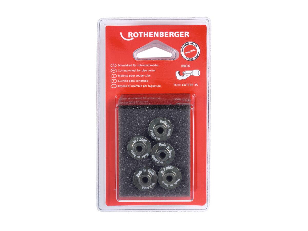 Reece Rothenberger Inox Spare Cutter Wheel (Pack 5)