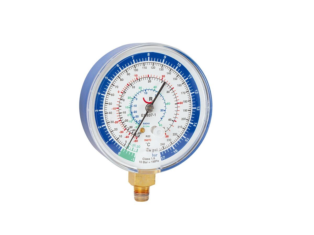 reece Rothenberger Low Pressure Gauge 80mm 1/8" NPT