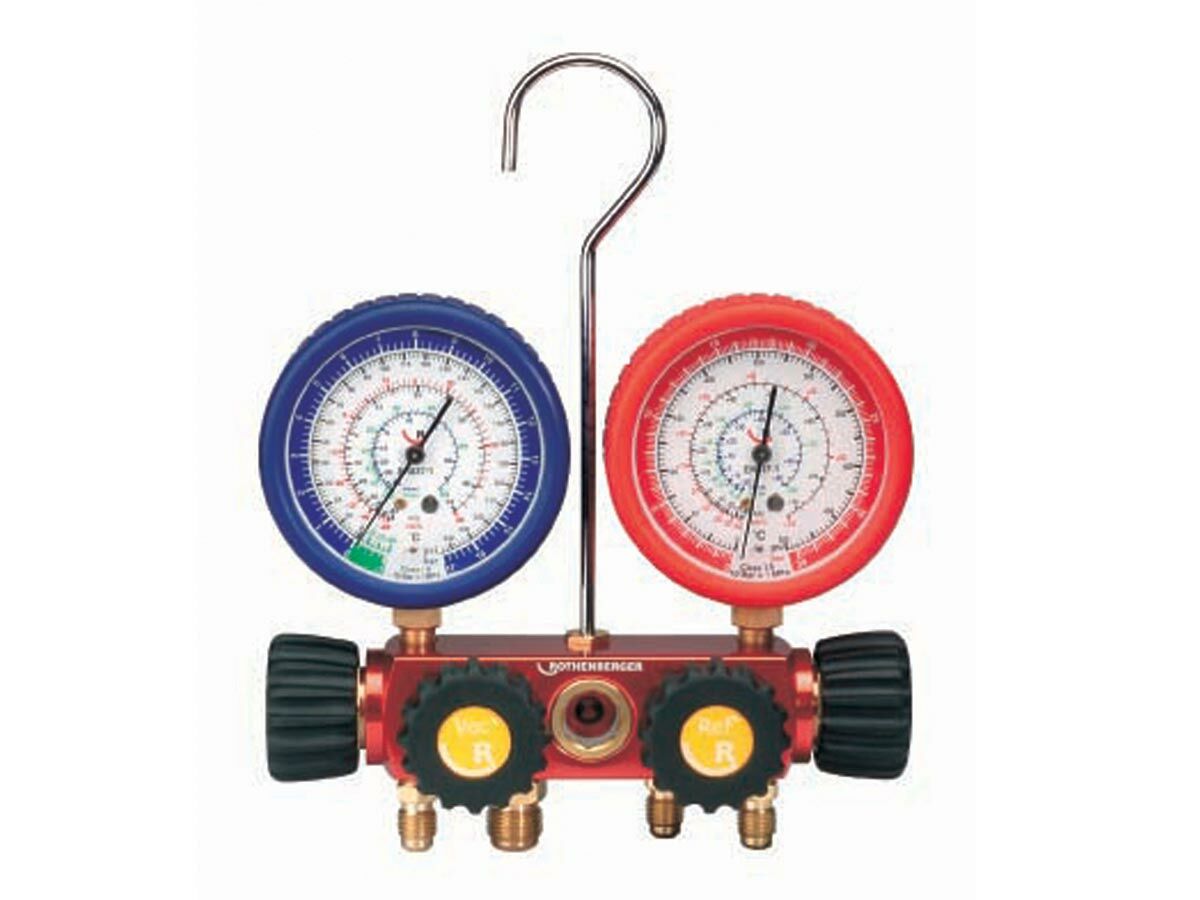 reece Rothenberger Manifold Gauge Set 4 Way Kpa