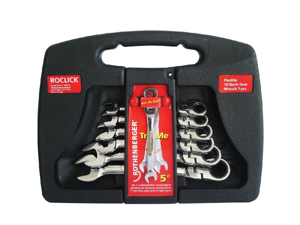 reece Rothenberger Roclick Combination Spanner Set