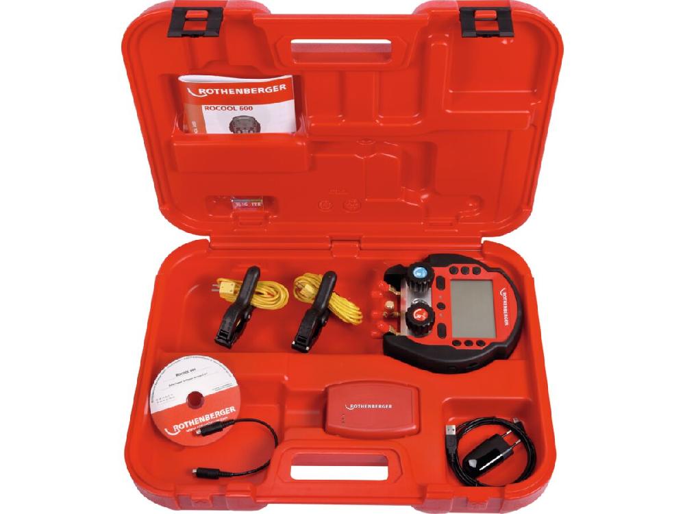 reece Rothenberger Rocool 600 Digital Manifold Set