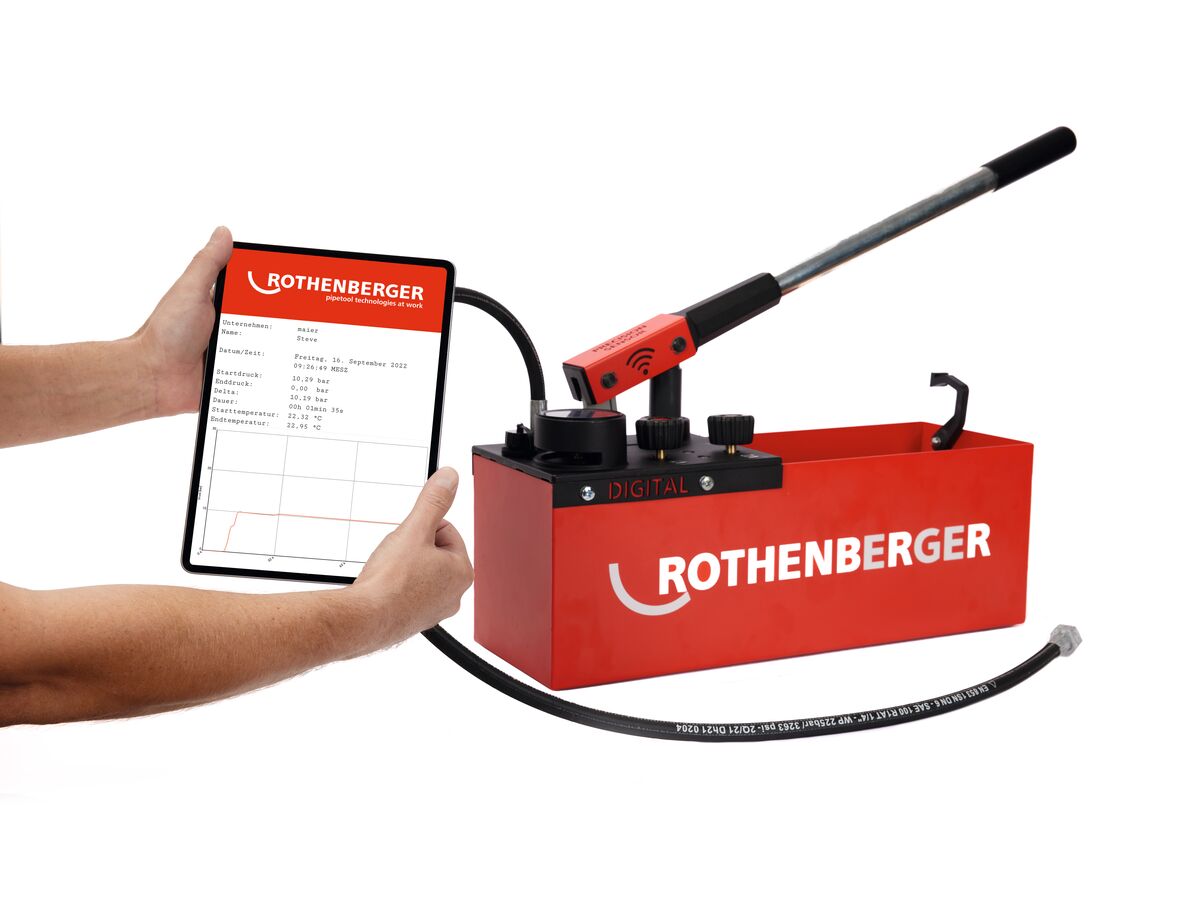 Reece Rothenberger RP50 Digital Test Pump Bucket