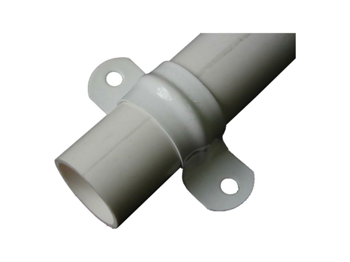 reece Saddle Clip PVC Press Powder Coat 15mm