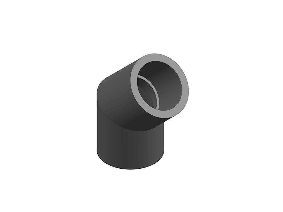 reece Schedule 80 PVC-U 45 Degree Elbow 6mm