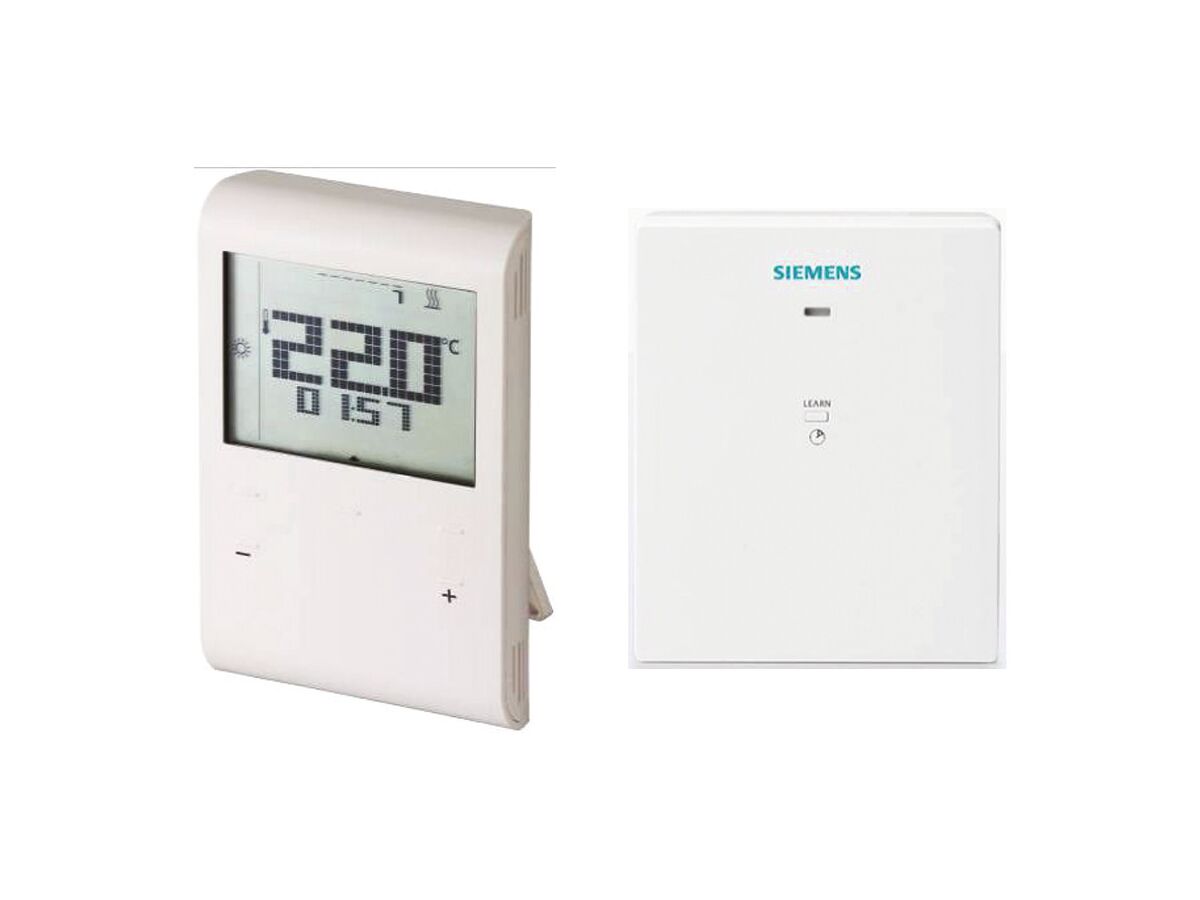 reece Siemens RDE100.1RFS Thermostat Set