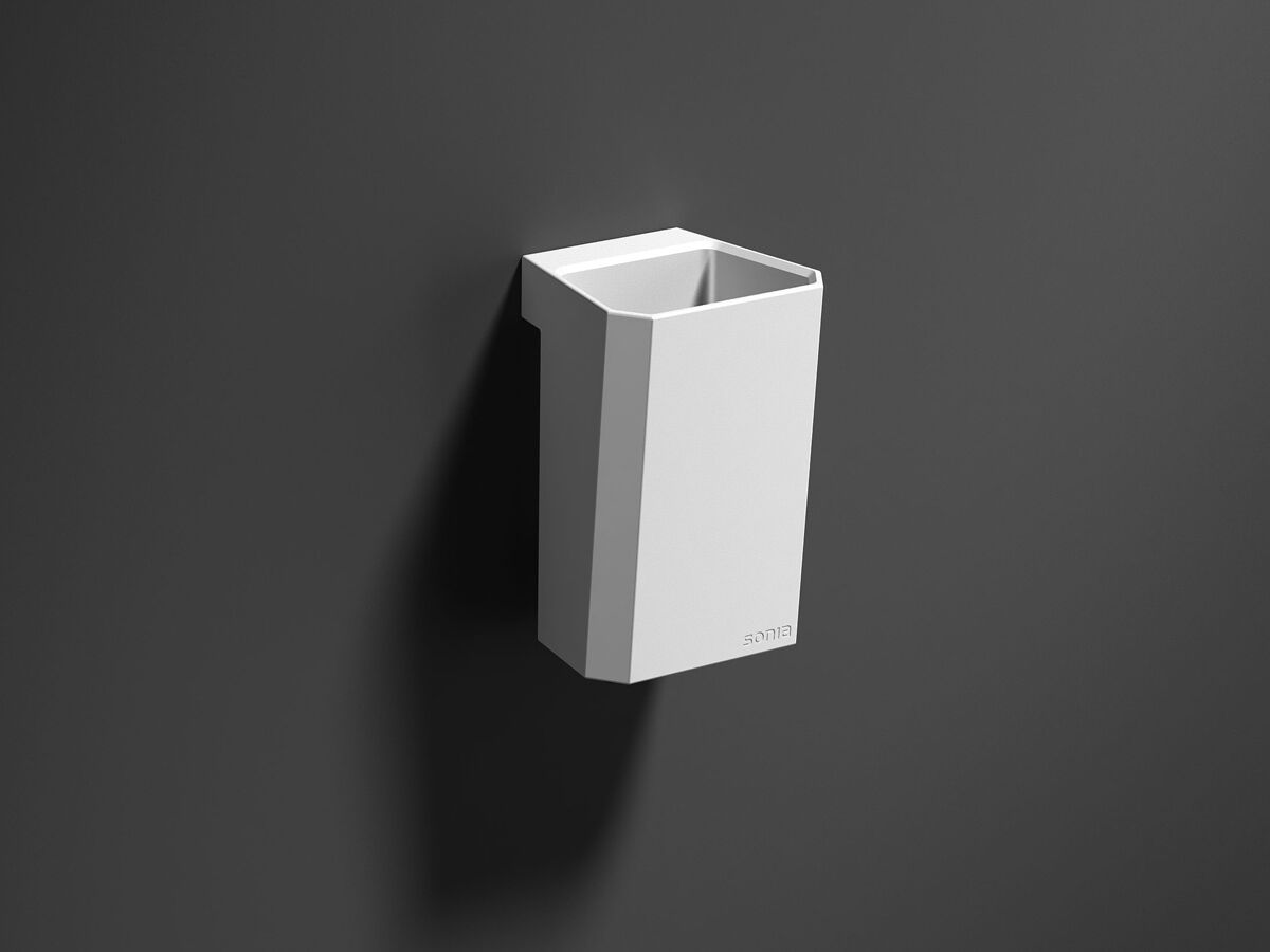 Reece Sonia S2 Wall Mounted Tumbler White