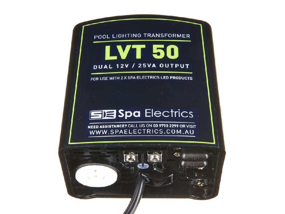 reece Spa Electrics Dual LED Transformer 12V 50VA