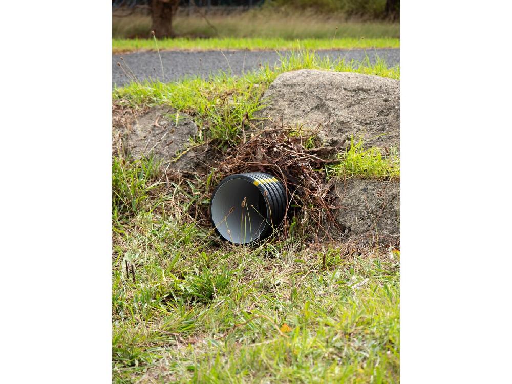 Reece Stormflo PE Pipe SN8 225mm X 5.95mtr