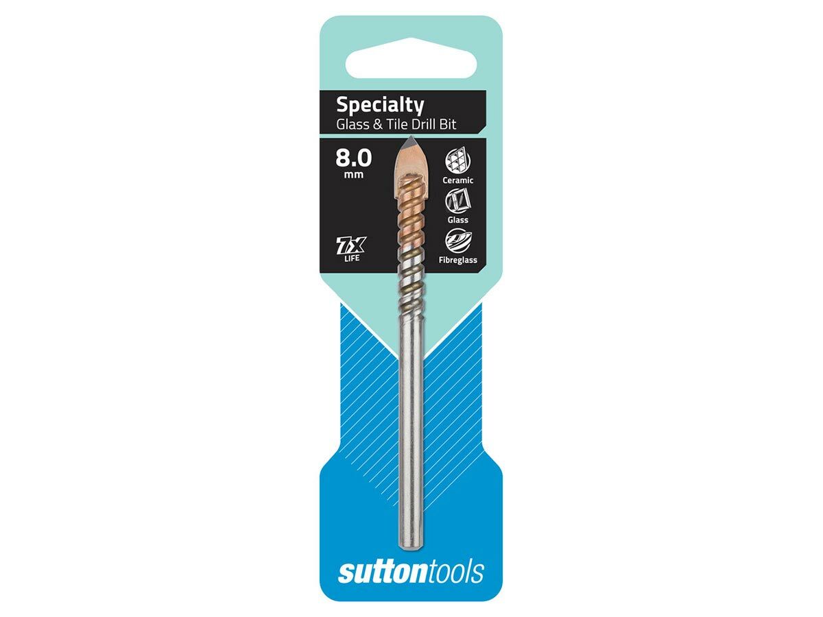 reece Sutton Glass & Tile Drill Bit 8mm