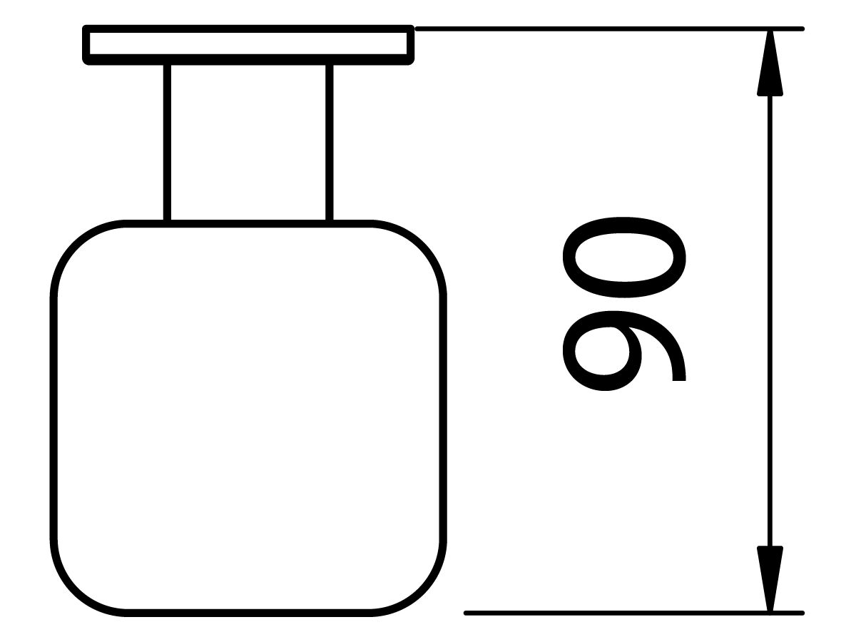Reece Teknobili Loop Wall Mount Tumbler Chrome