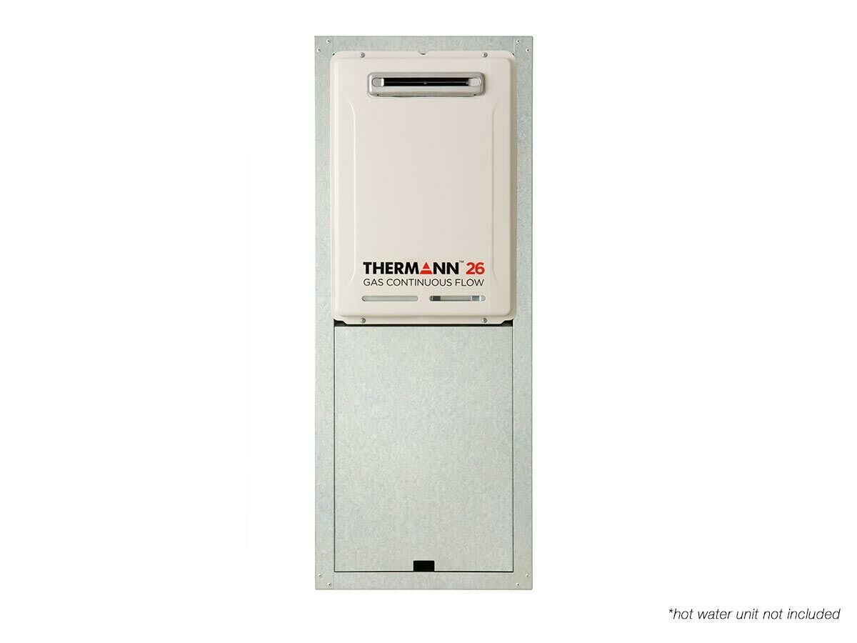 reece Thermann 6 Star Recess Box - Galvanised Finish