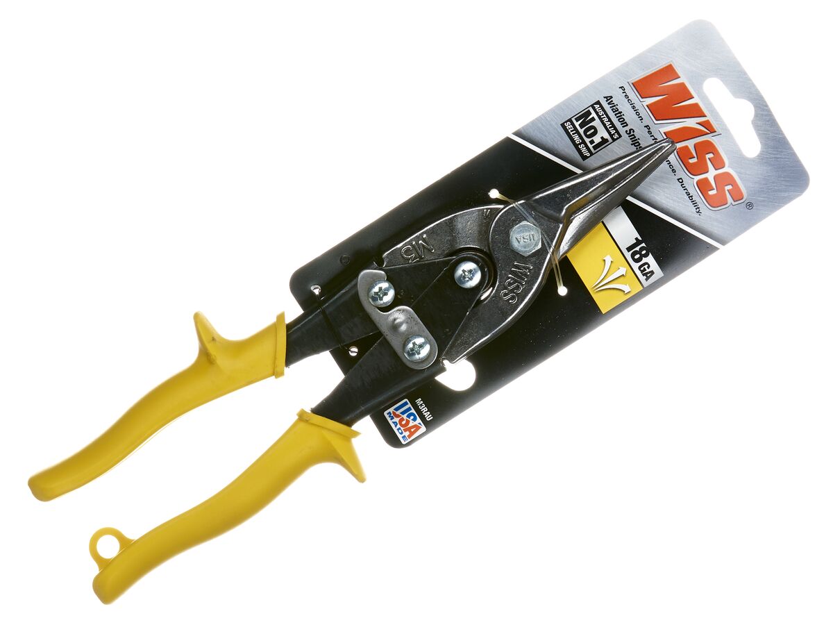 reece Tin Snip Wiss M-3R Yellow (Straight)