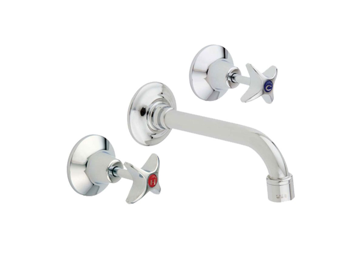 reece Wall Mounted Sink Set with Fixed Spout