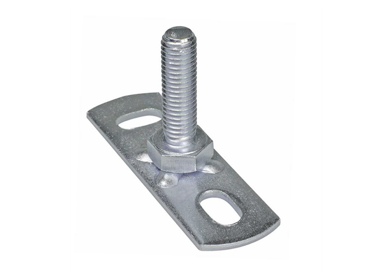 reece Walraven Wall Plate Zinc Plated M10 Male (B)