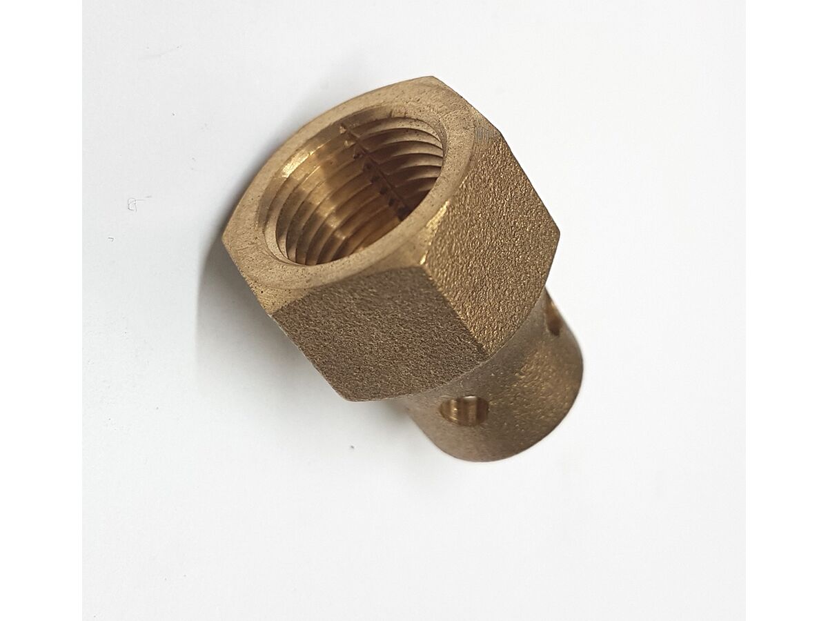 reece Refrigeration Brass Frost Proof Flare Nut 3/4" (Packet 2)