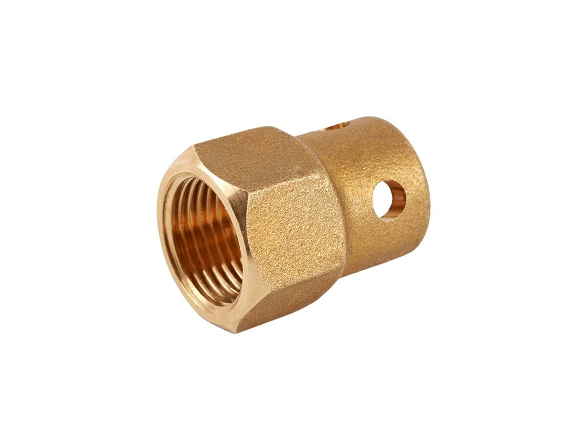 reece Refrigeration Brass Frost Proof Flare Nut 3/8" (Packet 5)