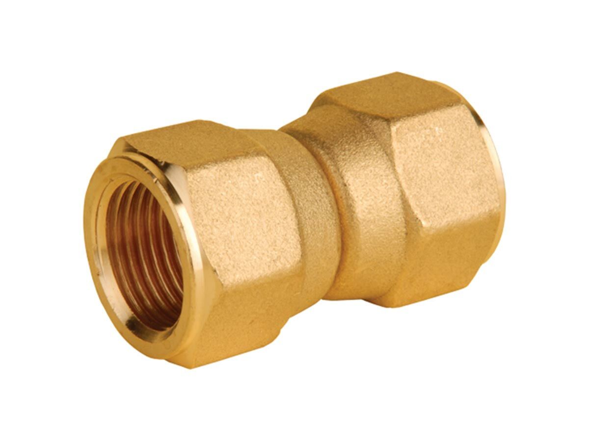 reece Refrigeration Brass Swivel Union 5/8" FFL (Packet 1)