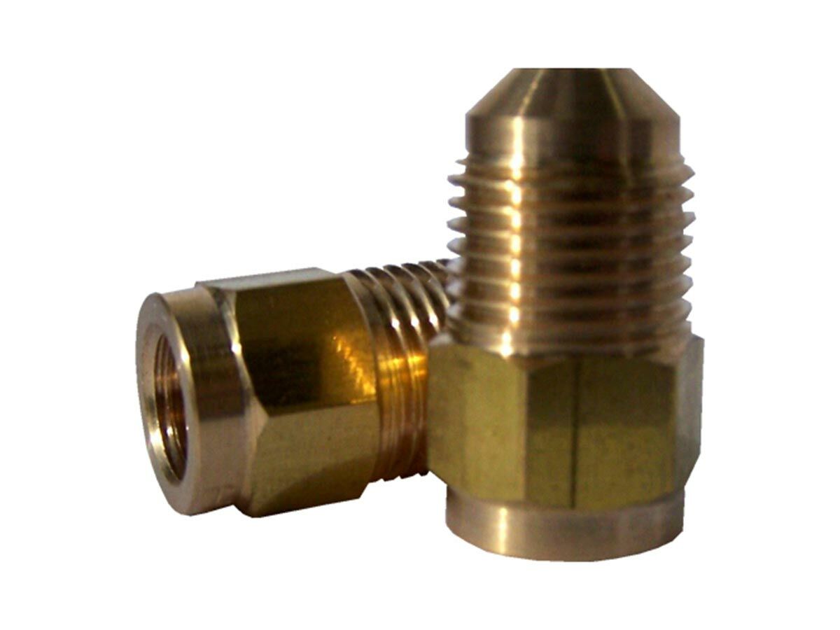 reece Refrigeration Brass Union 1/4" MFL X 1/8" FBSP (Packet 1)