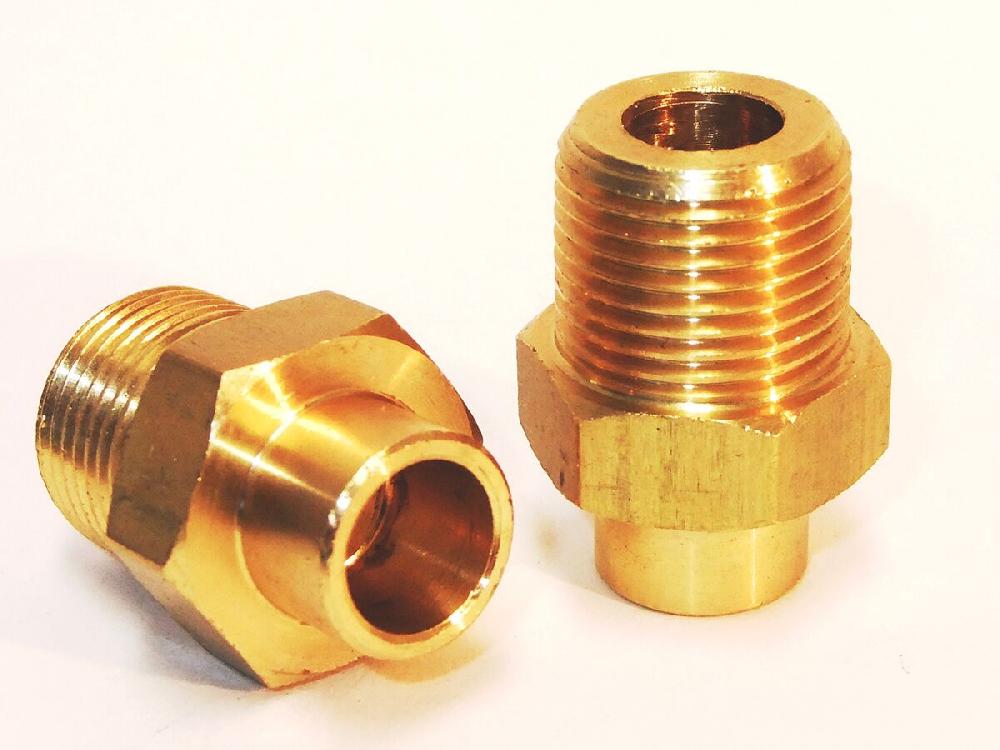 reece Refrigeration Brass Union 3/4" MBSP X 3/4" Solder (Packet 1)