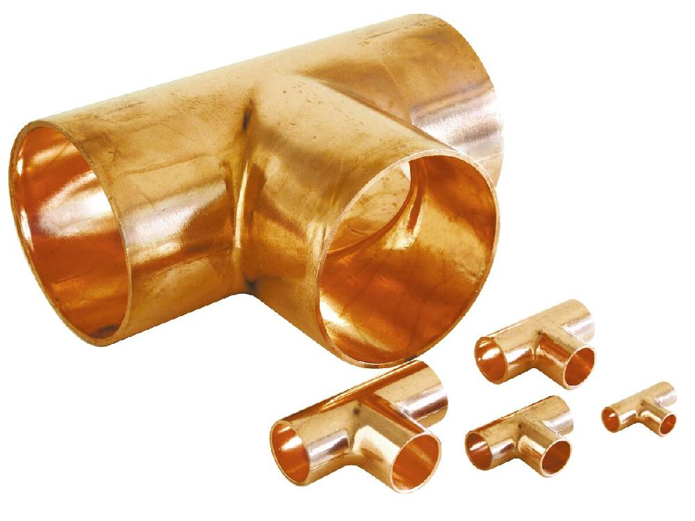 reece Refrigeration Reducing Tee R410A 5/8" x 5/8" x 3/8"