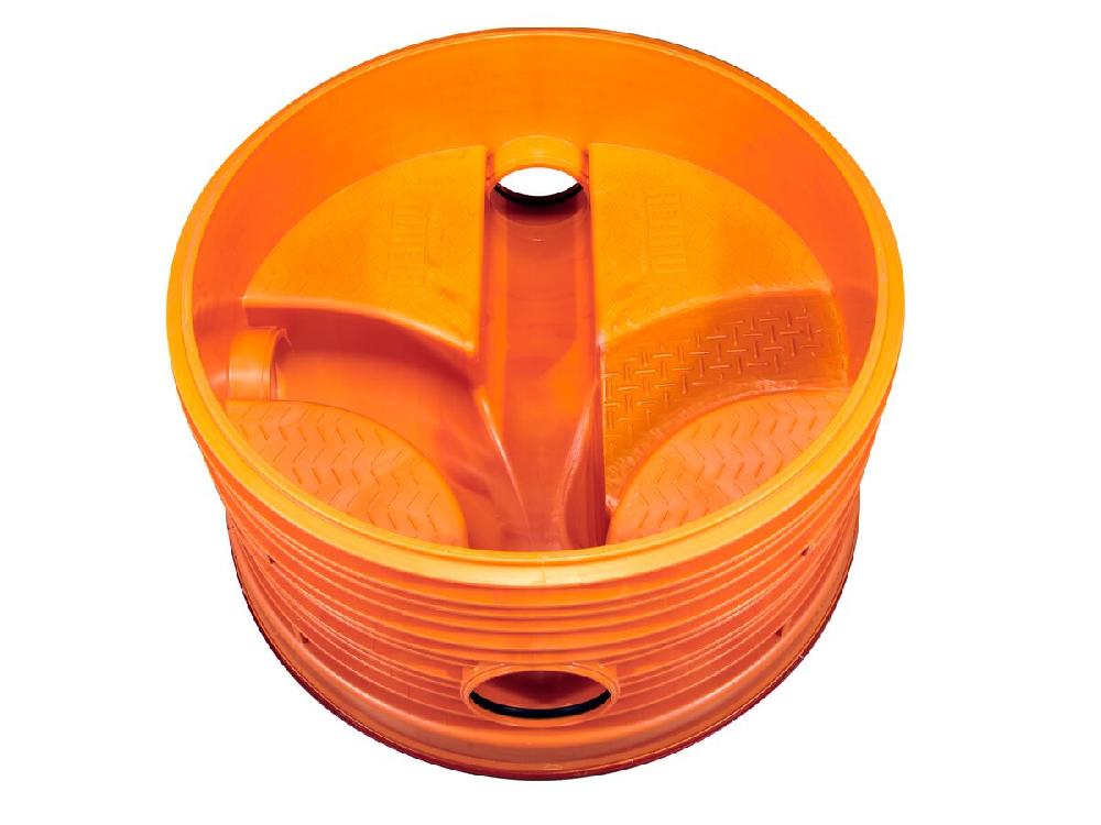 reece Rehau Awashaft PP Chamber Base 1000/200mm (ML 90 Degree)