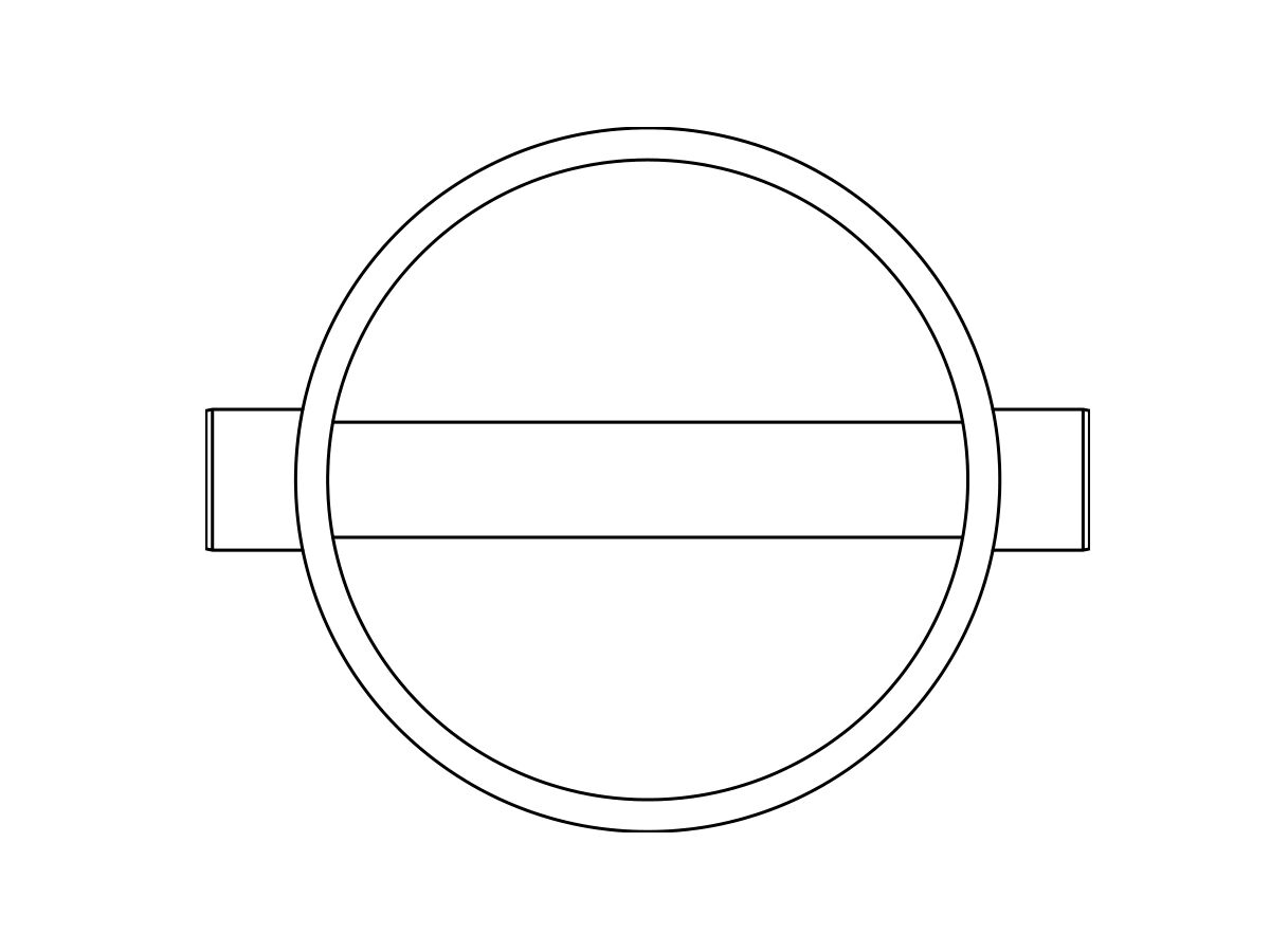 Reece Rehau Awashaft PP Chamber Base 800/160mm (180 Degree GD)