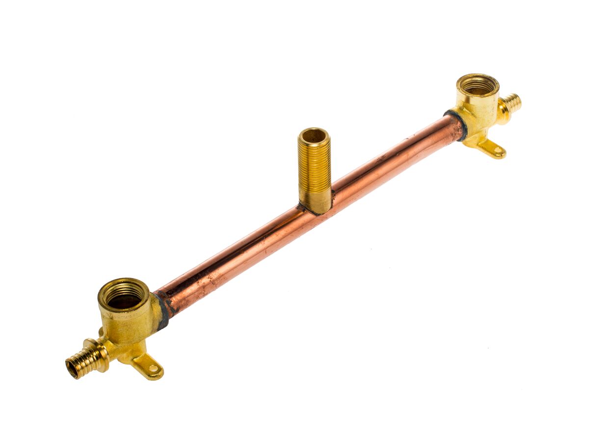 reece Rehau Rautitan Bath/Laundry Breech Straight 12"