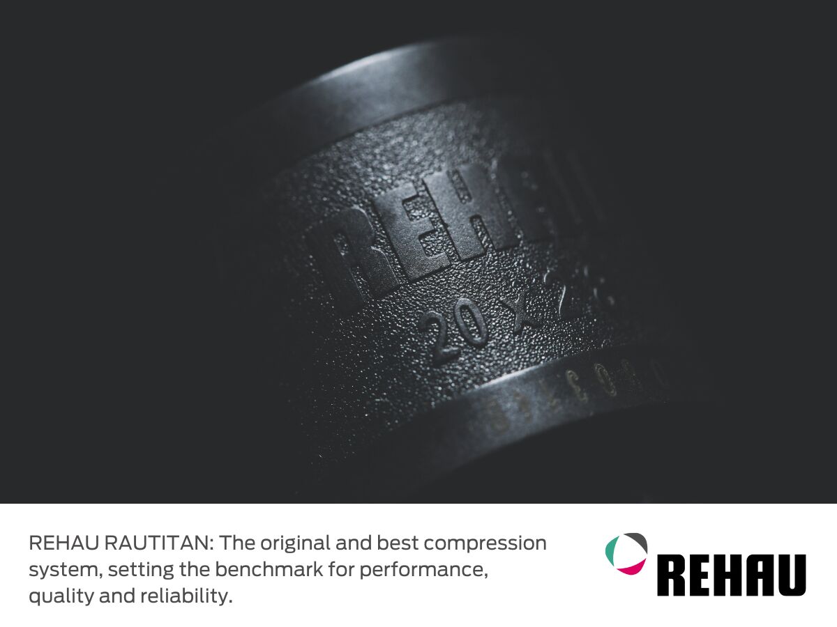 Reece Rehau Rautitan Brass No.1 Straight Coupling 16mm
