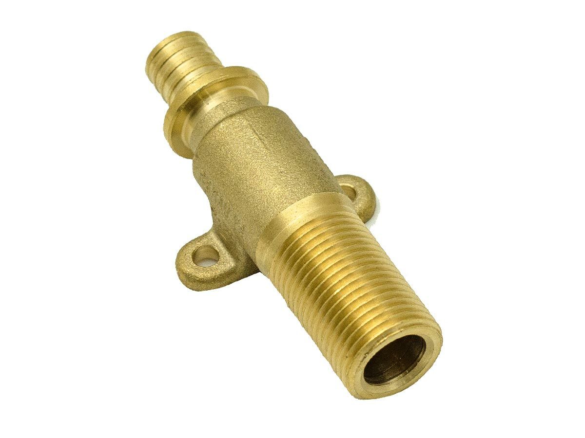 reece Rehau Rautitan No.5 Brass Lugged Nipple (Spud) 16mm