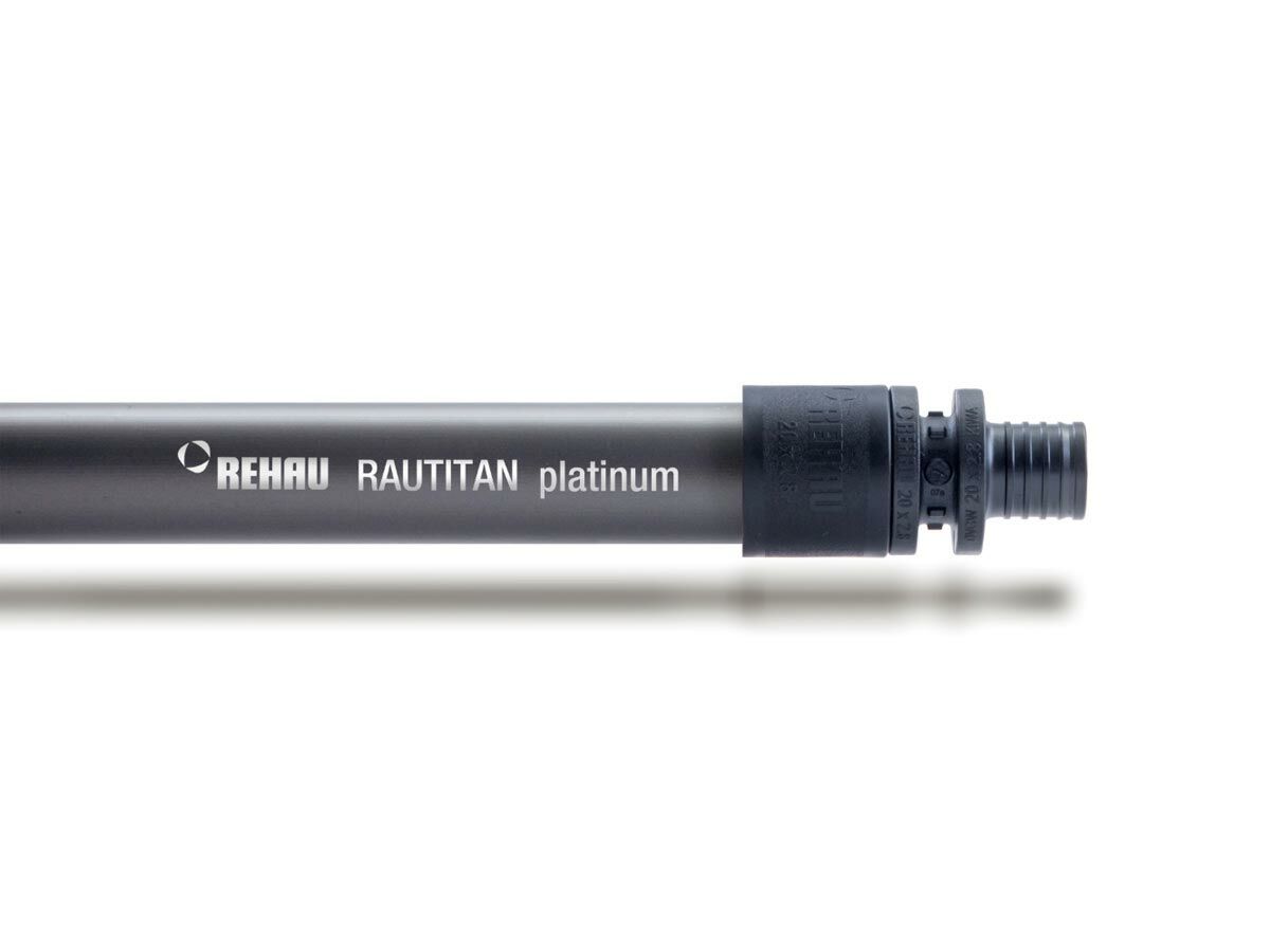 reece Rehau Rautitan Pipe 16mm Platinum Straight (5mtr)