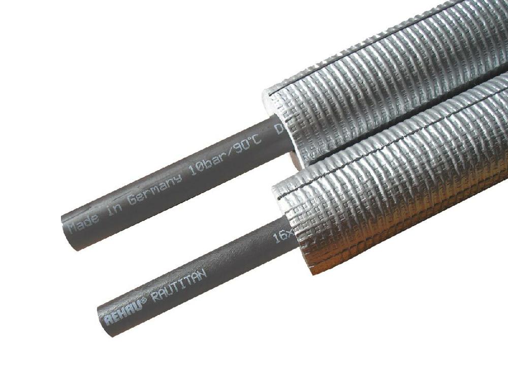 reece Rehau Rautitan Preinsulated Platinum with 13mm Concentric Insulation 20mm x 50mtr