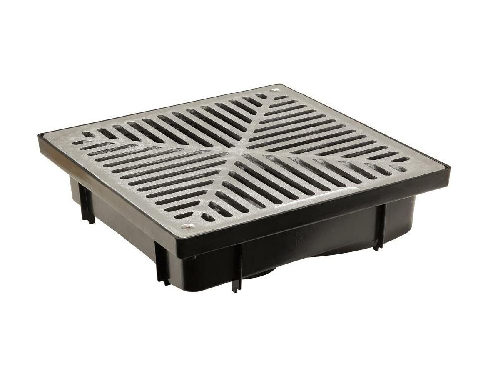 reece Reln 300mm Uni-Pit with Plain Aluminium Grate