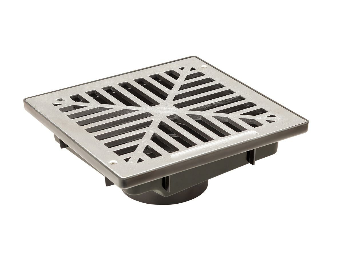 reece Reln Uni-Pit with Flush Plain Aluminium Grate