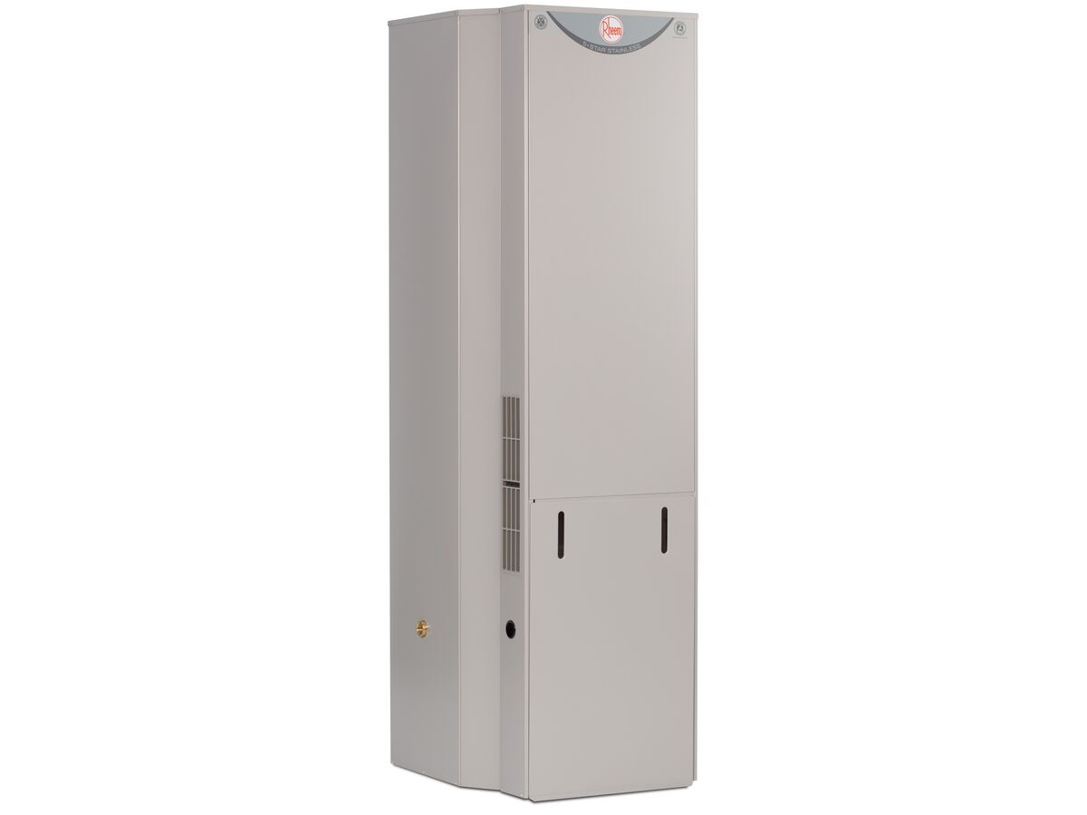 reece Rheem 340 Hot Water Unit 5 Star Stainless Steel 155L Natural Gas