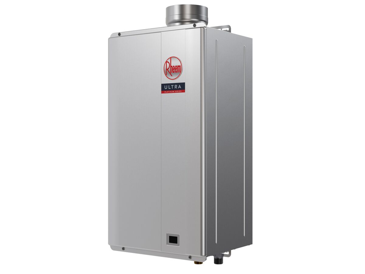 reece Rheem Ultra 28L Internal Gas Continuous Flow 50 Degree C Preset Natural Gas
