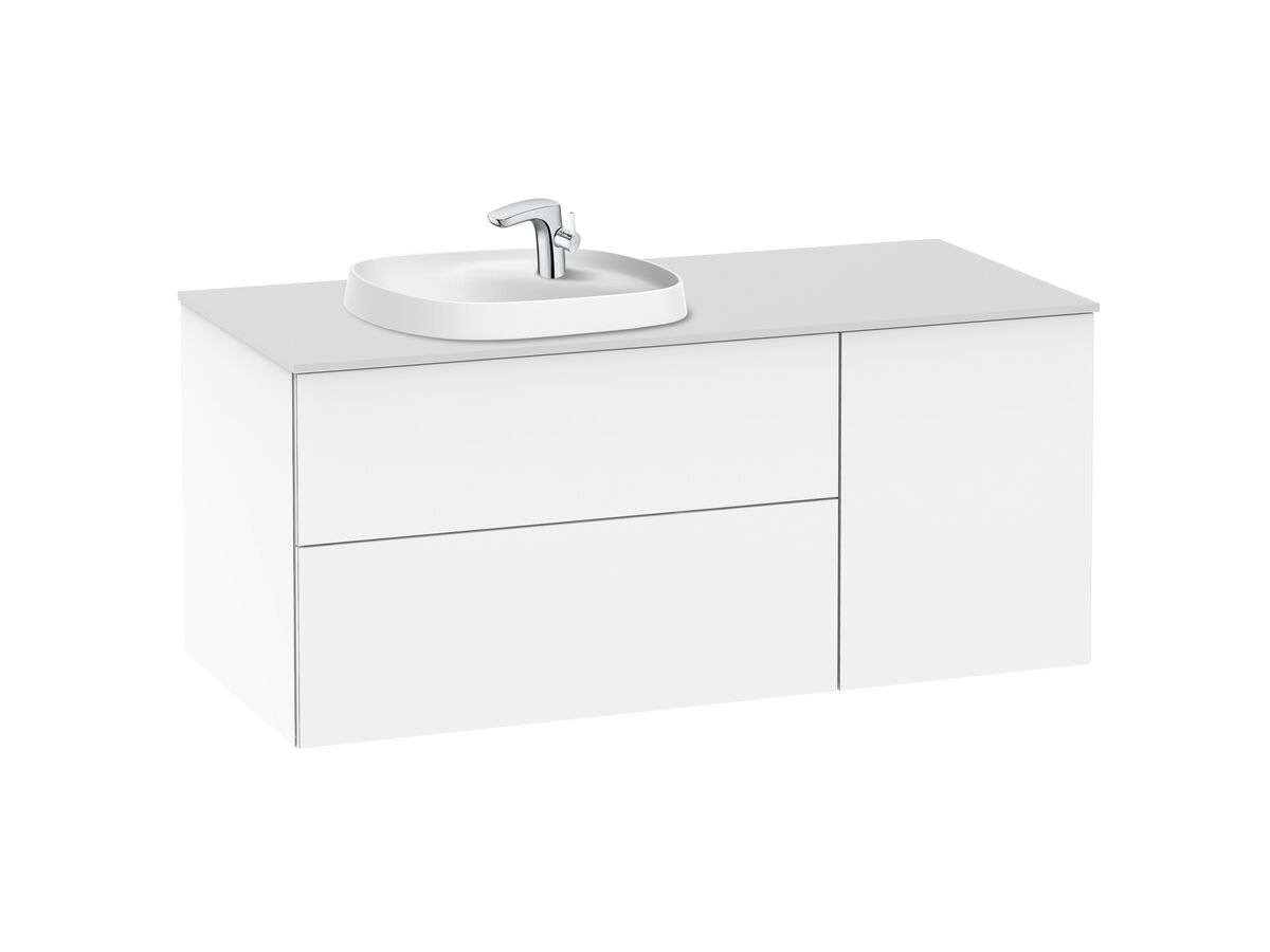 Reece Roca Beyond Semi Inset Basin 1 Taphole 585mm White