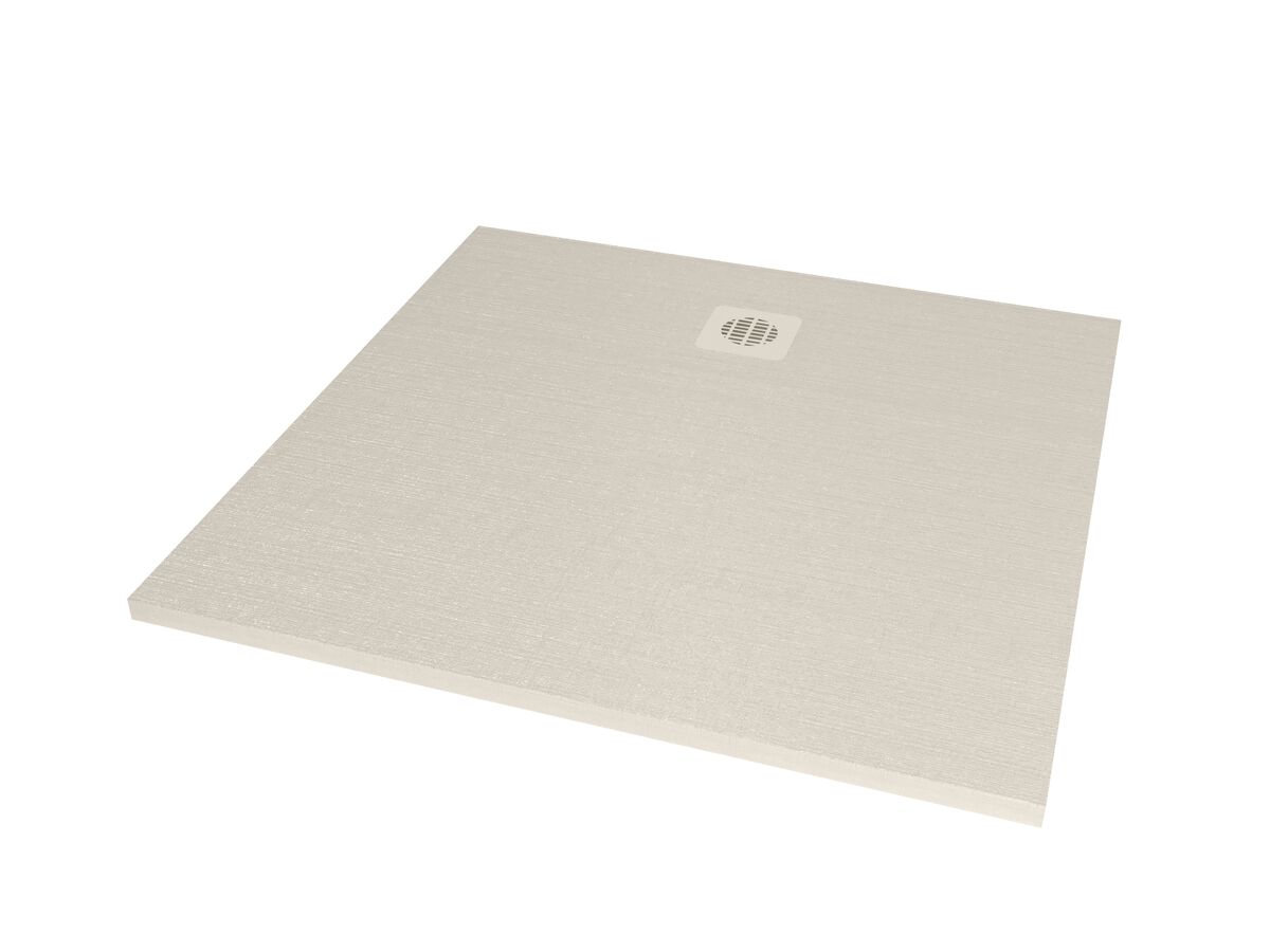 reece Roca Cyprus Stonex Shower Floor 1000mm x 1000mm Arena with Matching Waste