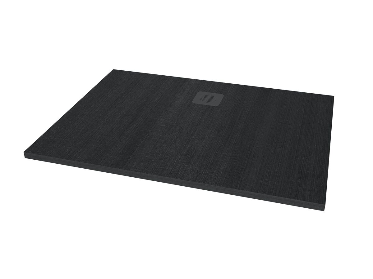 reece Roca Cyprus Stonex Shower Floor 1200mm x 900mm Pizarra with Matching Waste