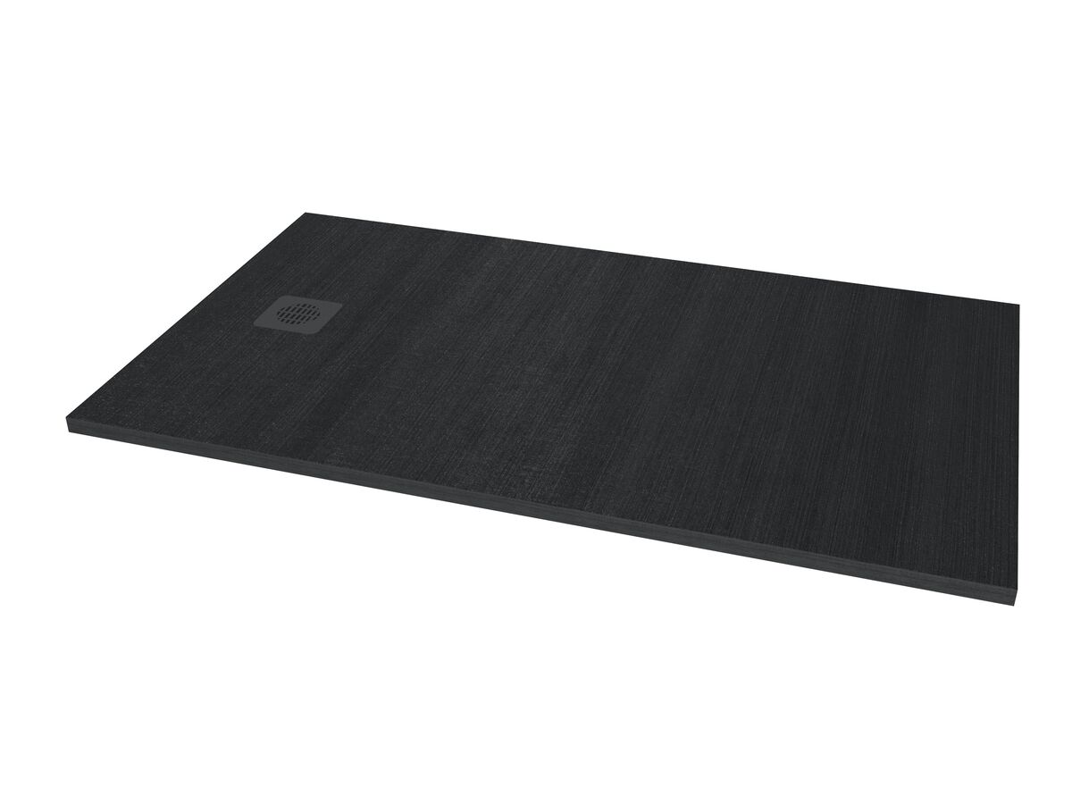 reece Roca Cyprus Stonex Shower Floor 900mm x 1500mm Pizarra with Matching Waste