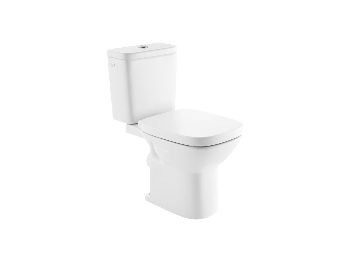 reece Roca Debba Close Coupled Toilet Suite P Trap Back Inlet with Soft Close Quick Release MK2 Seat White Chrome (4 Star) reece Roca Debba Close Coupled Toilet Suite P Trap Back Inlet with Soft Close Quick Release MK2 Seat White Chrome (4 Star)
